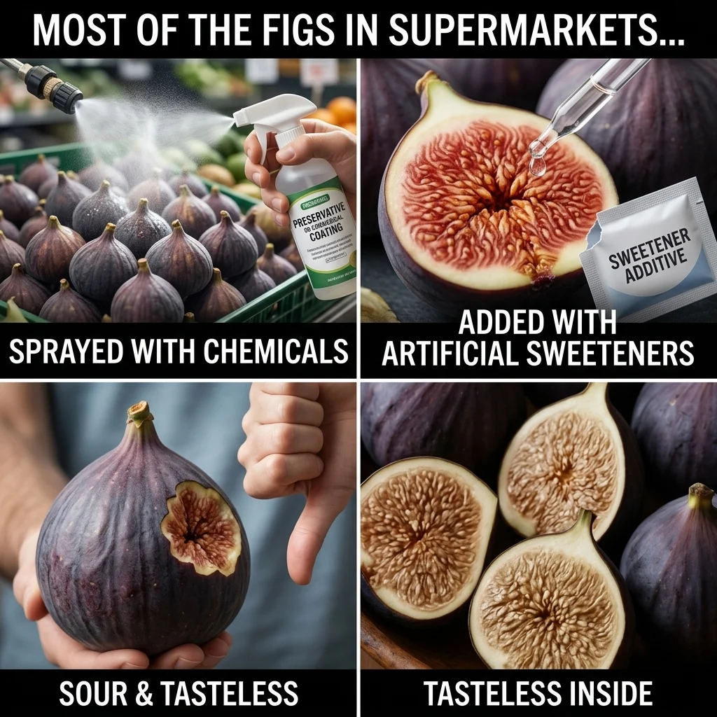 🌳🌳 High-Yield Dwarf Fig Tree – Fast-Growing, Sweet & Crisp Fruit, Perfect for Pots, Balconies & Farms